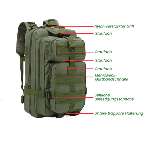 Naturcontact wasserdichter Rucksack