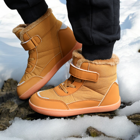 Winter Mini Kontakt™ Kinder-Barfußstiefel